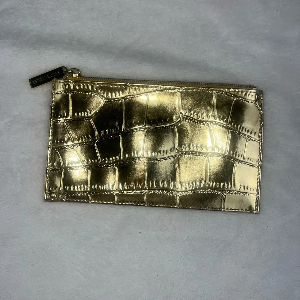 2 X Estee Lauder Makeup Bags‎ Braided New & A Snake Skin Used